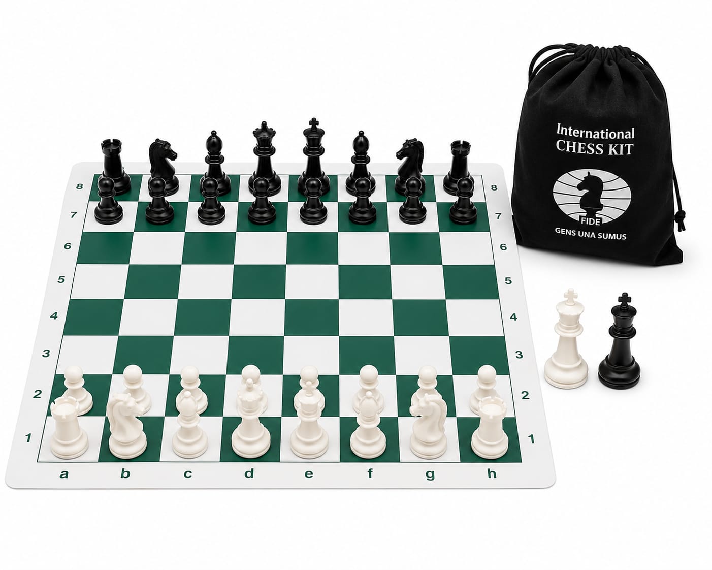 Stone Piece Chess Board